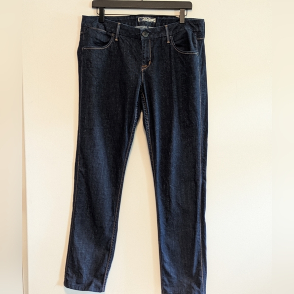 Hudson Classic Blue Women's Jeans Sz 32 Denim Excel Used Cond Straight Leg - Picture 1 of 7